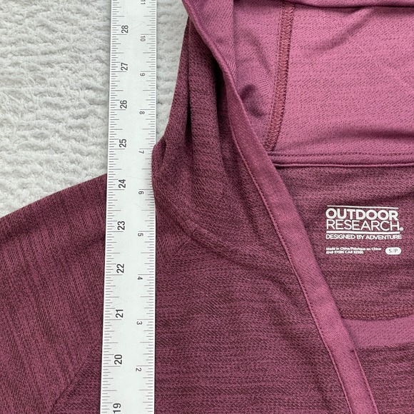 Outdoor Research Zenga Hoody Women's Size Small Burgundy Sweater - Picture 6 of 10
